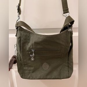 Kipling Crossbody Bag - Dark Green